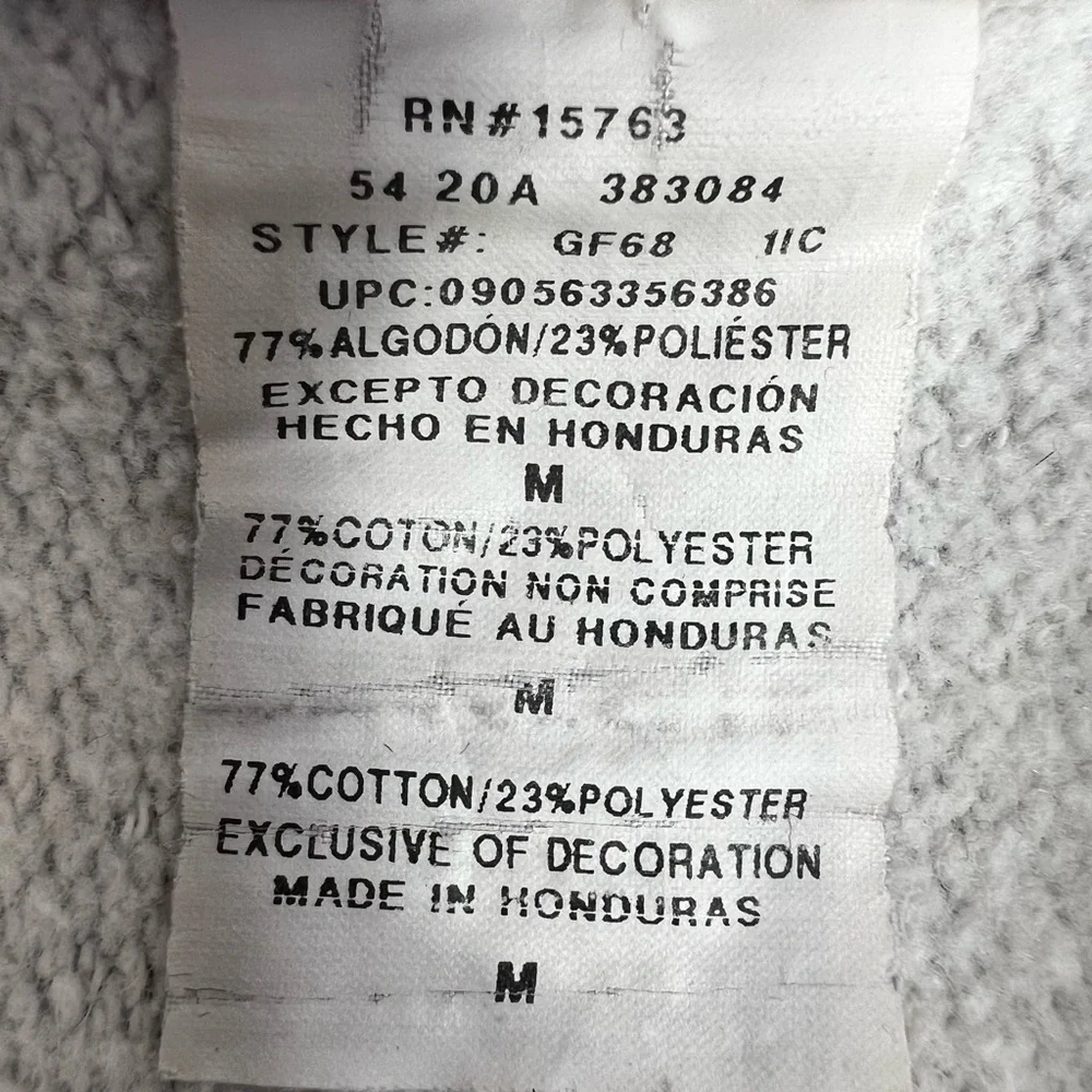 Champion Reverse Weave reworked grey oversized cotton blend hoodie sweatshirt M - Picture 15 of 17